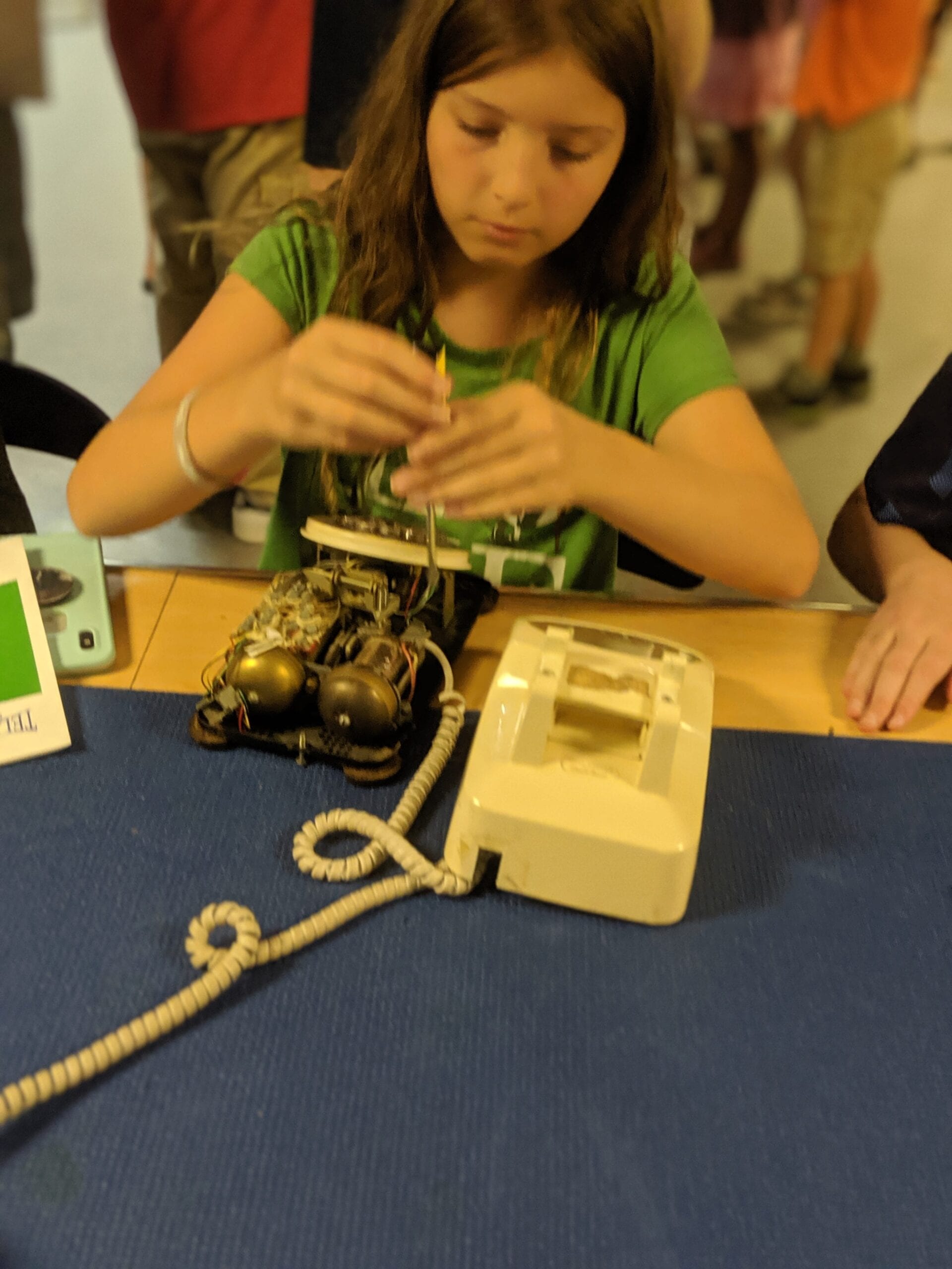 "Keep Calm And Take Stuff Apart" at The Telephone Museum on Moody Street in Waltham, MA CAUTION: Your Kids will Not want to Leave!