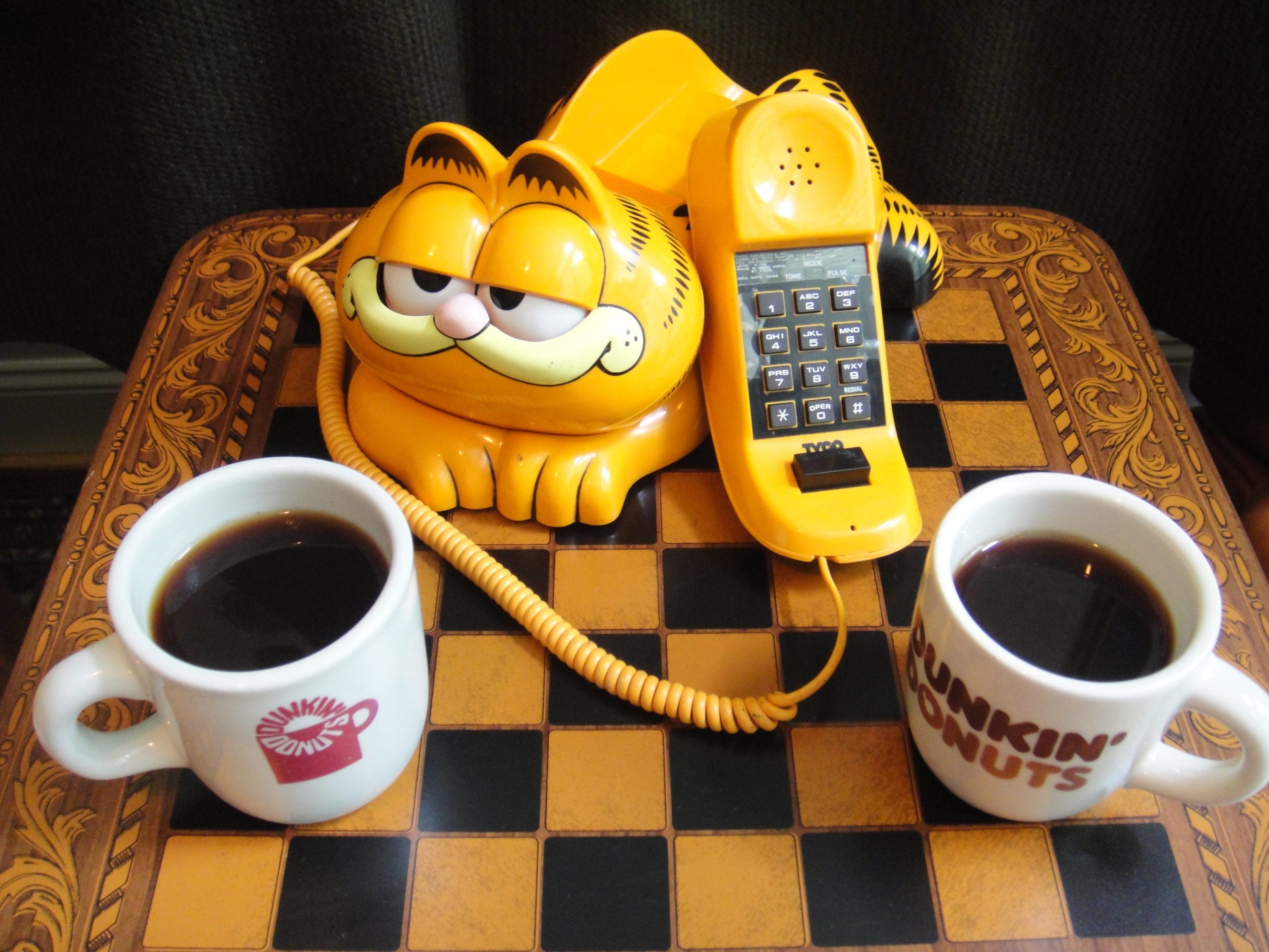 Good Morning - Enjoying Coffee & Telephones at The Telephone Museum ☕☕☕☕☎☎☎☎☕☕☕☕☎☎☎☎