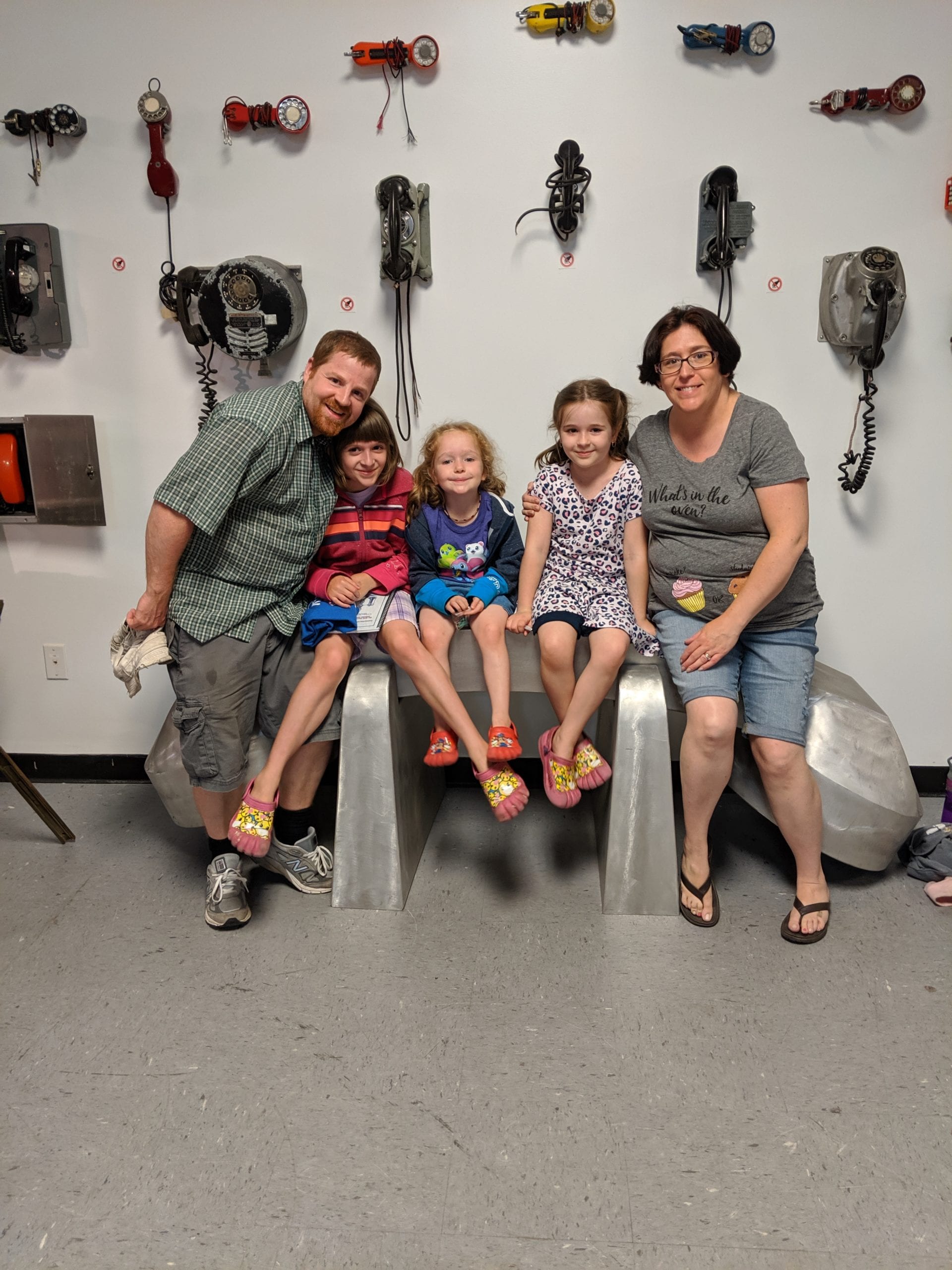 BigHandset Photo Opp at The Telephone Museum - It Just Doesn't Get Any Better Than This - Panorama of Telephony.