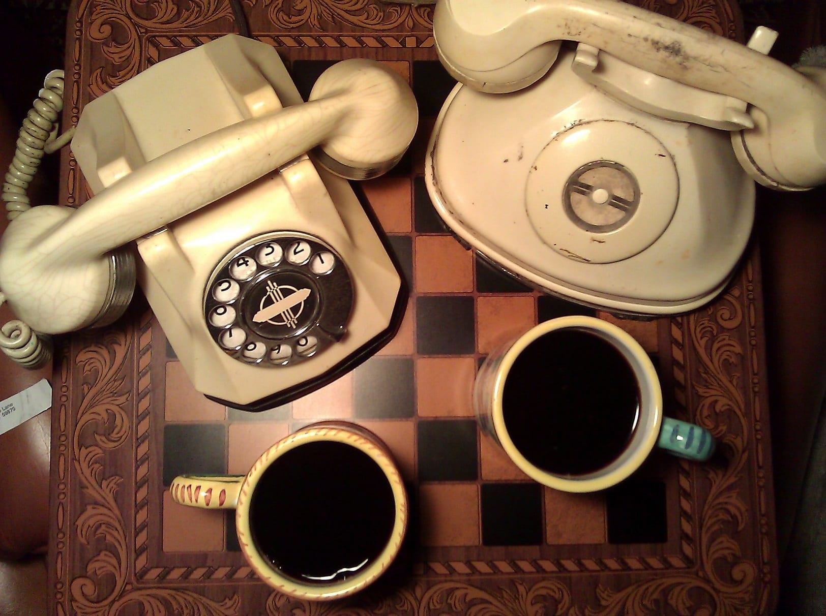 Good Morning - Enjoying Coffee & Telephones at The Telephone Museum ☕☕☕☕☎☎☎☎☕☕☕☕☎☎☎☎