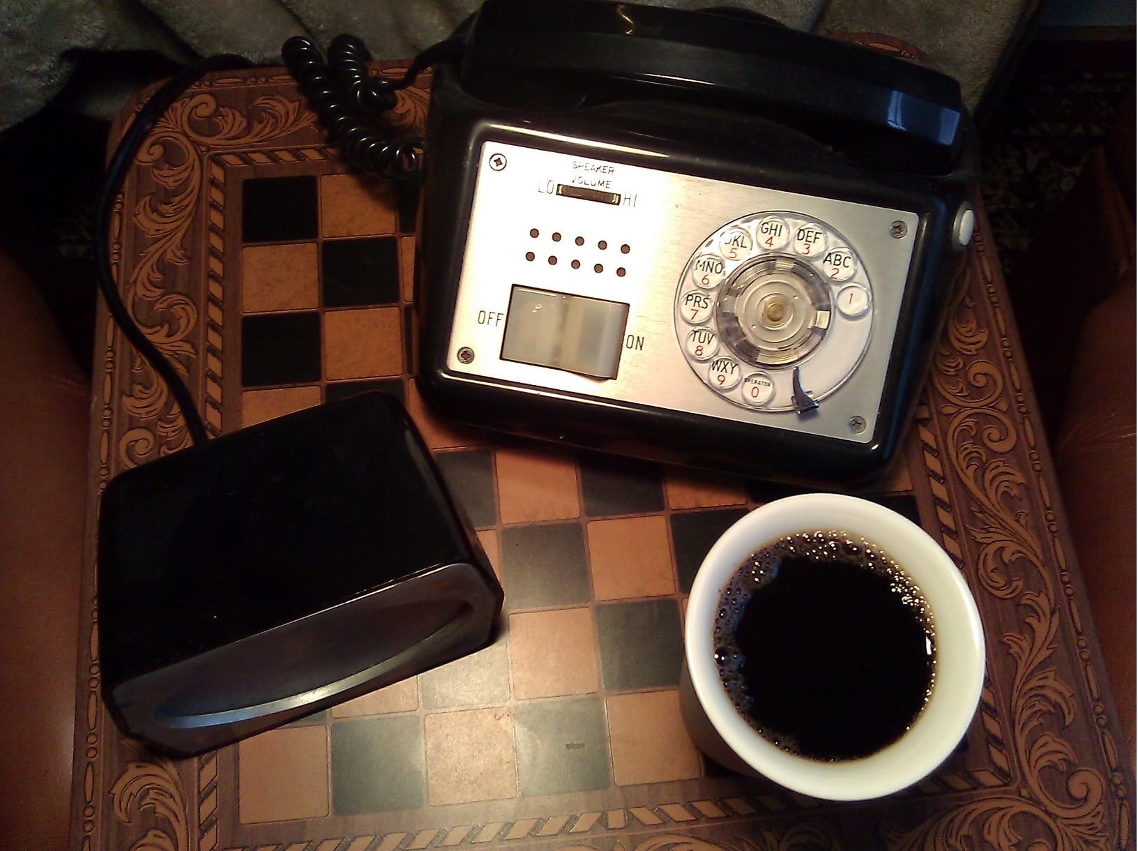 Good Morning - Enjoying Coffee & Telephones at The Telephone Museum ☕☕☕☕☎☎☎☎☕☕☕☕☎☎☎☎