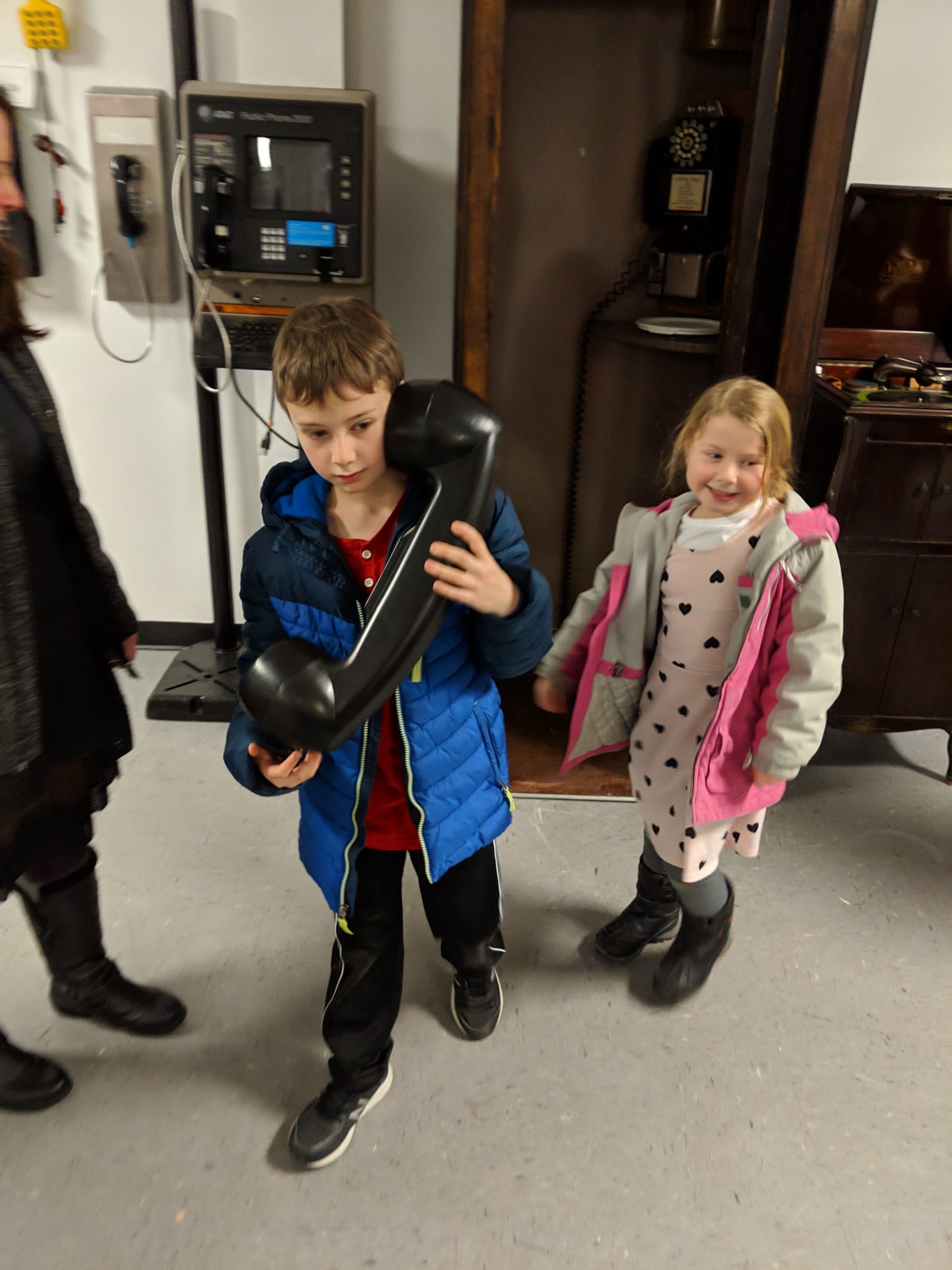 BigHandset Photo Opp at The Telephone Museum - It Just Doesn't Get Any Better Than This - Panorama of Telephony.