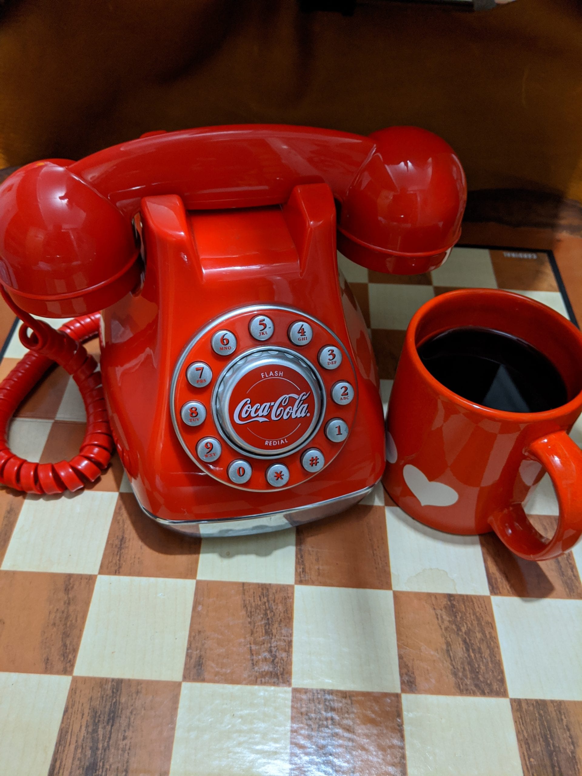 Good Morning - Enjoying Coffee & Telephones at The Telephone Museum ☕☕☕☕☎☎☎☎☕☕☕☕☎☎☎☎