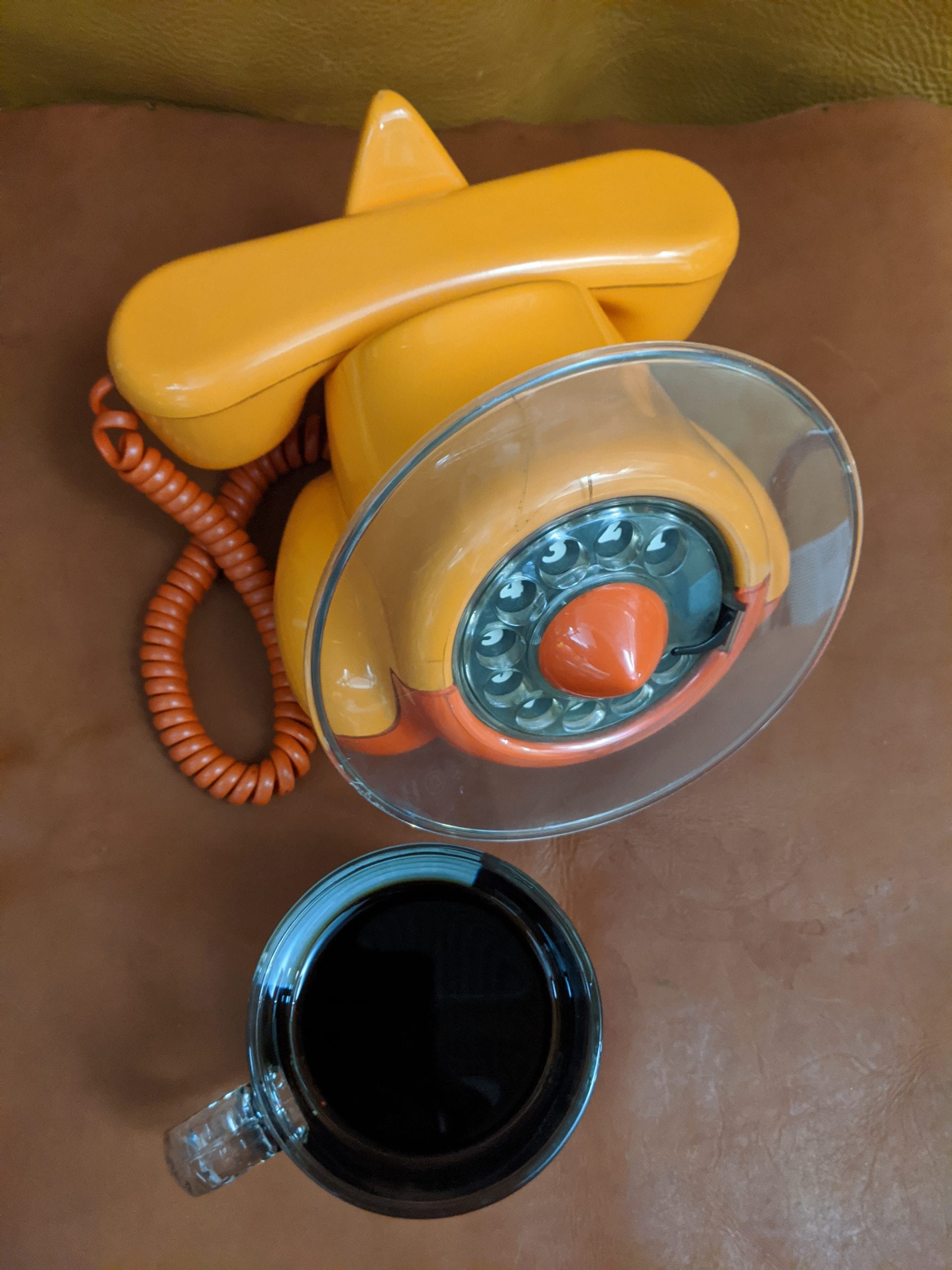 Good Morning - Enjoying Coffee & Telephones at The Telephone Museum ☕☕☕☕☎☎☎☎☕☕☕☕☎☎☎☎