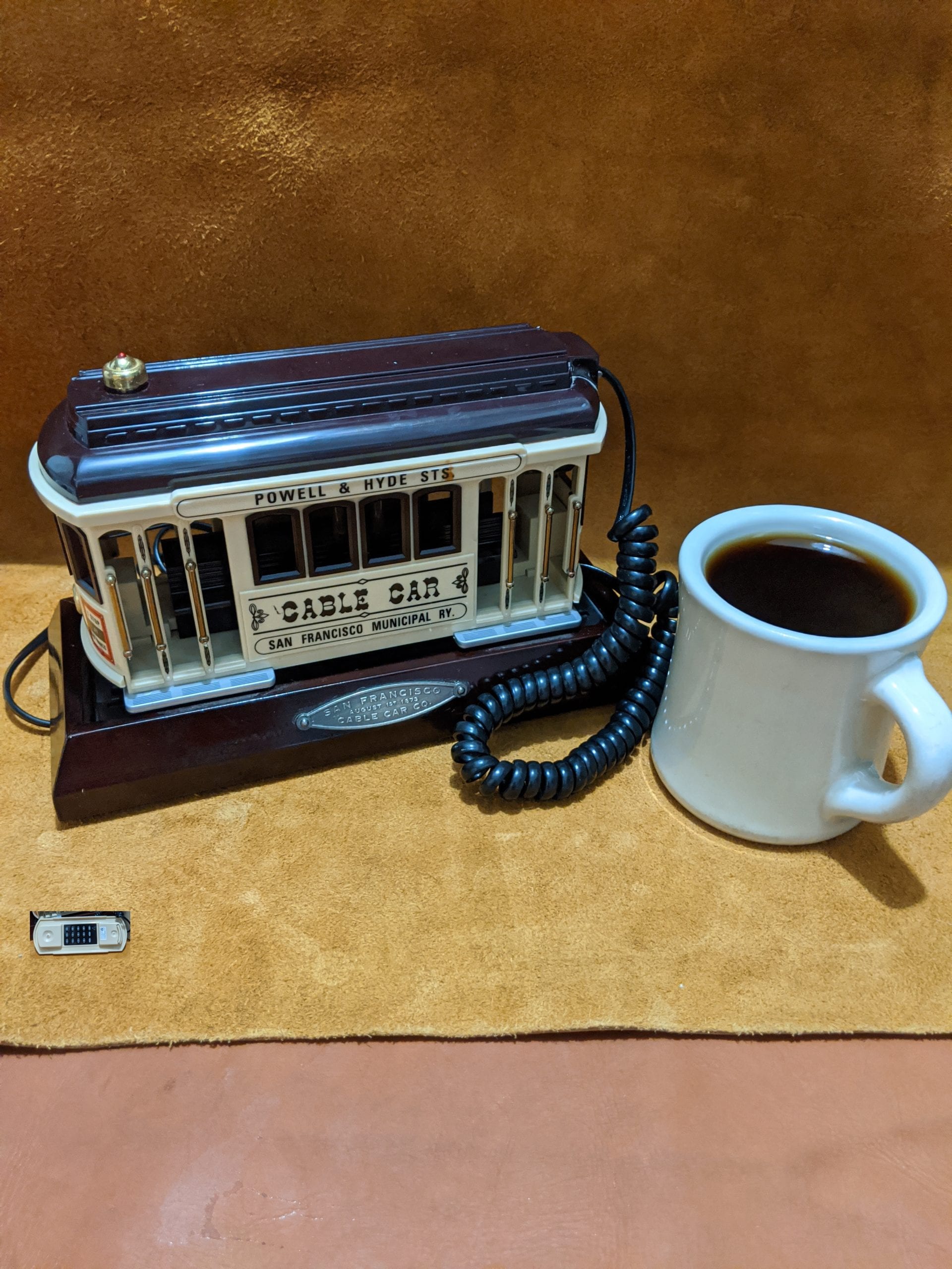 Good Morning - Enjoying Coffee & Telephones at The Telephone Museum ☕☕☕☕☎☎☎☎☕☕☕☕☎☎☎☎