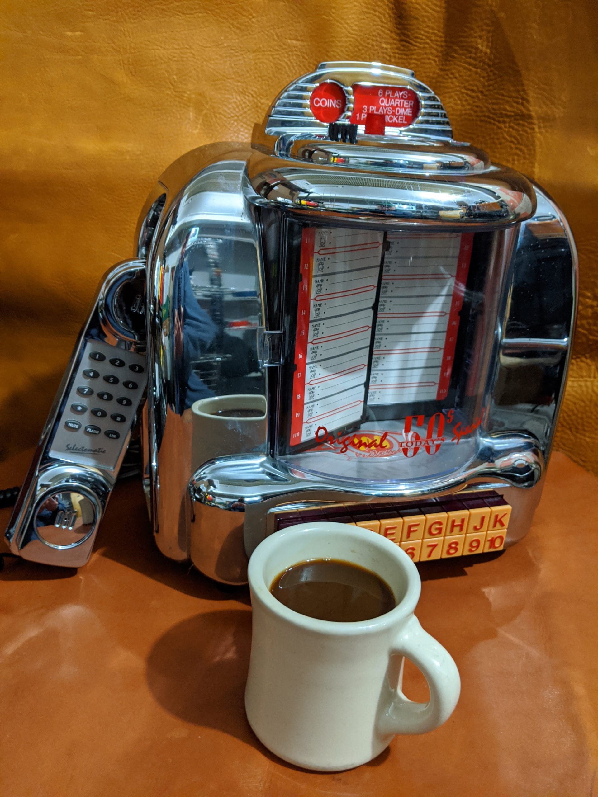 Good Morning - Enjoying Coffee & Telephones at The Telephone Museum ☕☕☕☕☎☎☎☎☕☕☕☕☎☎☎☎