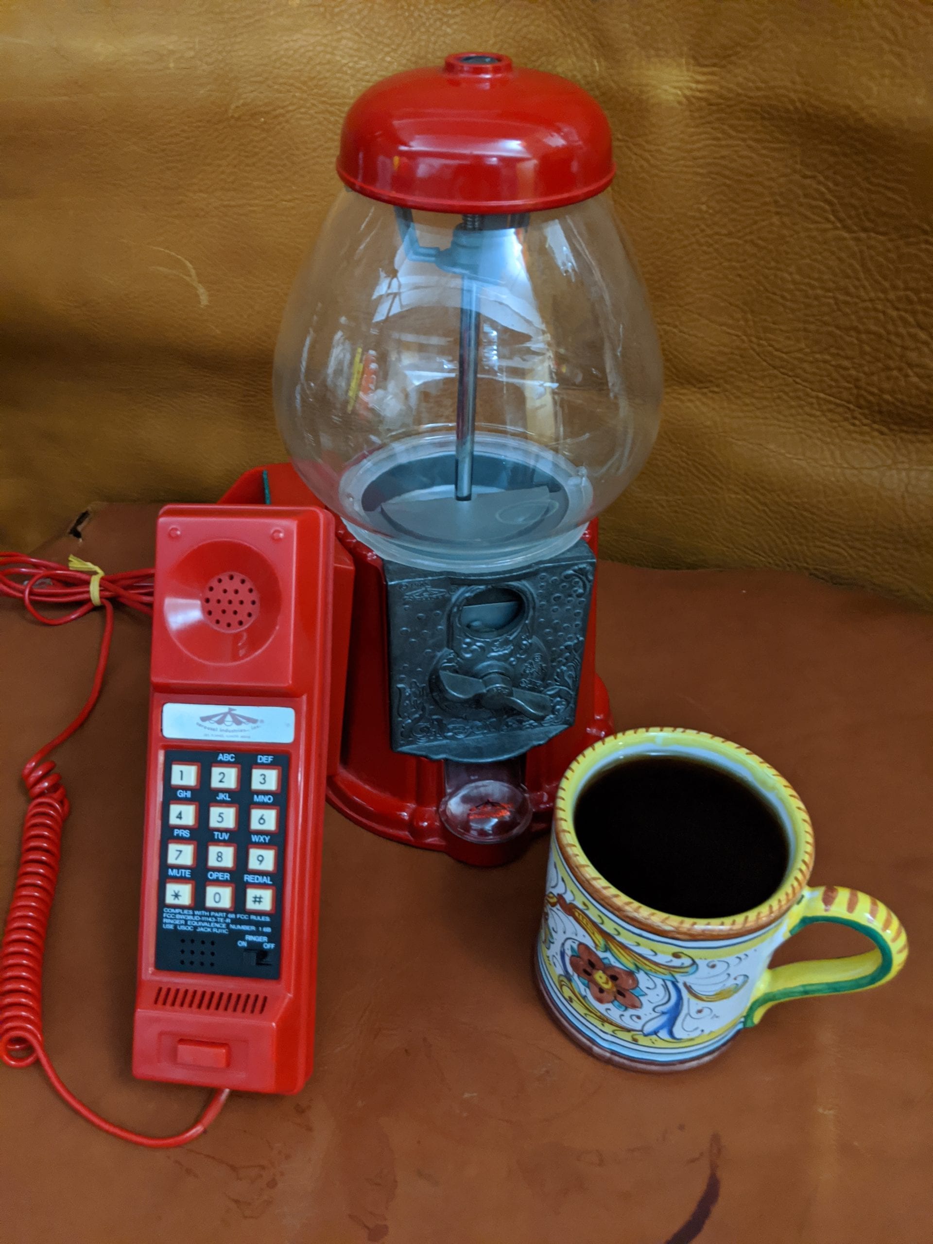 Good Morning - Enjoying Coffee & Telephones at The Telephone Museum ☕☕☕☕☎☎☎☎☕☕☕☕☎☎☎☎